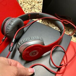 Beats Solo HD Red Special Edition Headphones - First Edition